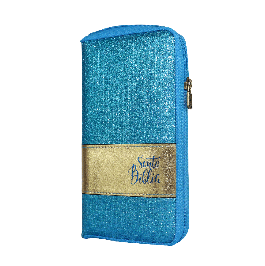 Biblia Reina Valera 1960 Agenda Letra Chica Imitación Piel RVR035XZ MD AZUL