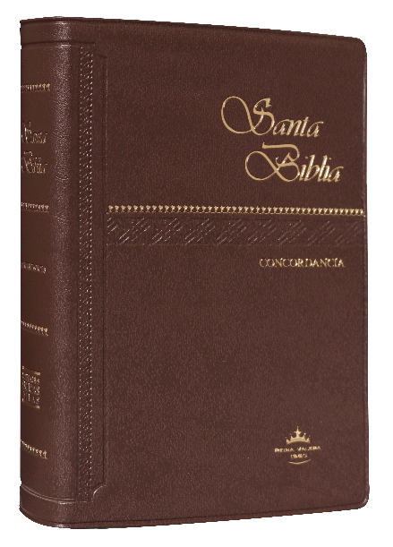 Biblia Reina Valera 1960 Chica Vinil Letra Chica Café [RVR042C]