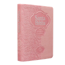 Biblia Fuente de Bendiciones Reina Valera 1960 Chica Letra Mediana Imitación Piel Rosa [RVR04cLMFB]