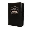 Biblia de Estudio Promesas Reina Valera 1960 Chica Letra Mediana Imitación Piel Negro [RVR045cZa]