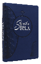 Biblia Reina Valera 1960 Mediana Letra Grande Imitación Piel Azul [RVR065cLGPJR]