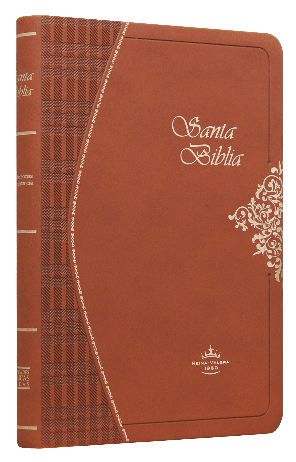 Biblia Reina Valera 1960 Mediana Letra Mediana Imitación Piel Marrón [RVR065c]