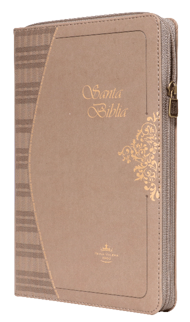 Biblia Reina Valera 1960 Mediana Letra Grande Imitación Piel Café [RVR065cZTI]