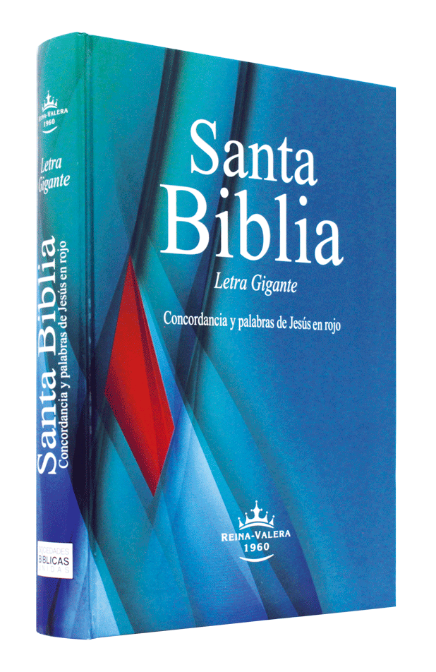 Biblia Reina Valera 1960 Grande Letra Gigante Tapa Dura Azul [RVR083cLGIPJR]