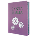 Biblia Reina Valera 1960 Grande Letra Gigante Imitación Piel Lila [RVR087TICLGIPJR]