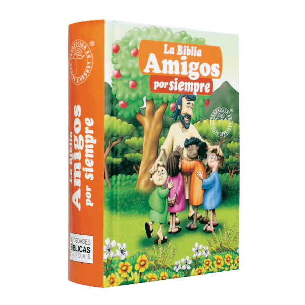 Biblia Amigos por Siempre Traducción Lenguaje Actual Tapa Dura Naranja Infantil [TLA23]