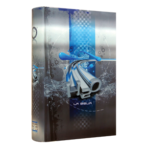 Biblia de Estudio H2O para Jóvenes Traducción Lenguaje Actual Mediana Letra Chica Tapa Dura [TLA63]