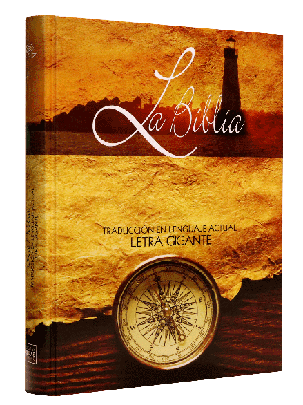 Biblia Traducción Lenguaje Actual Grande Letra Gigante Tapa Dura Café [TLA82LGI]