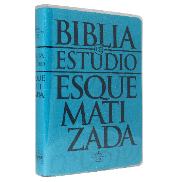 Biblia de Estudio Esquematizada Reina Valera 1960 Grande Letra Grande Imitación Piel Verde [RVR085EEc]