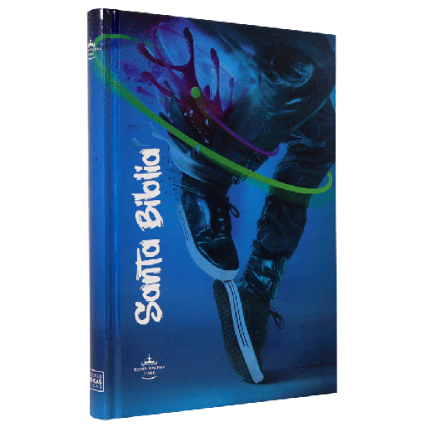 Biblia Fuente de Bendiciones para Jóvenes Reina Valera 1960 Mediana Letra Chica Tapa Dura Azul [RVR053ecFB]