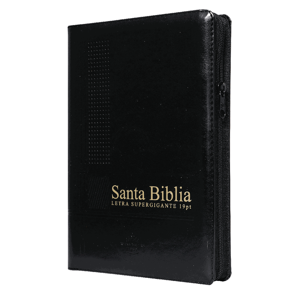 Biblia Reina Valera 1960 Grande Letra Supergigante Imitación Piel Negro [RVR085cLSGiPJRZTI]