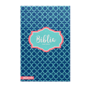 Biblia NBV Para Chicas Mediana Letra Chica Rustica Azul [NBV060]