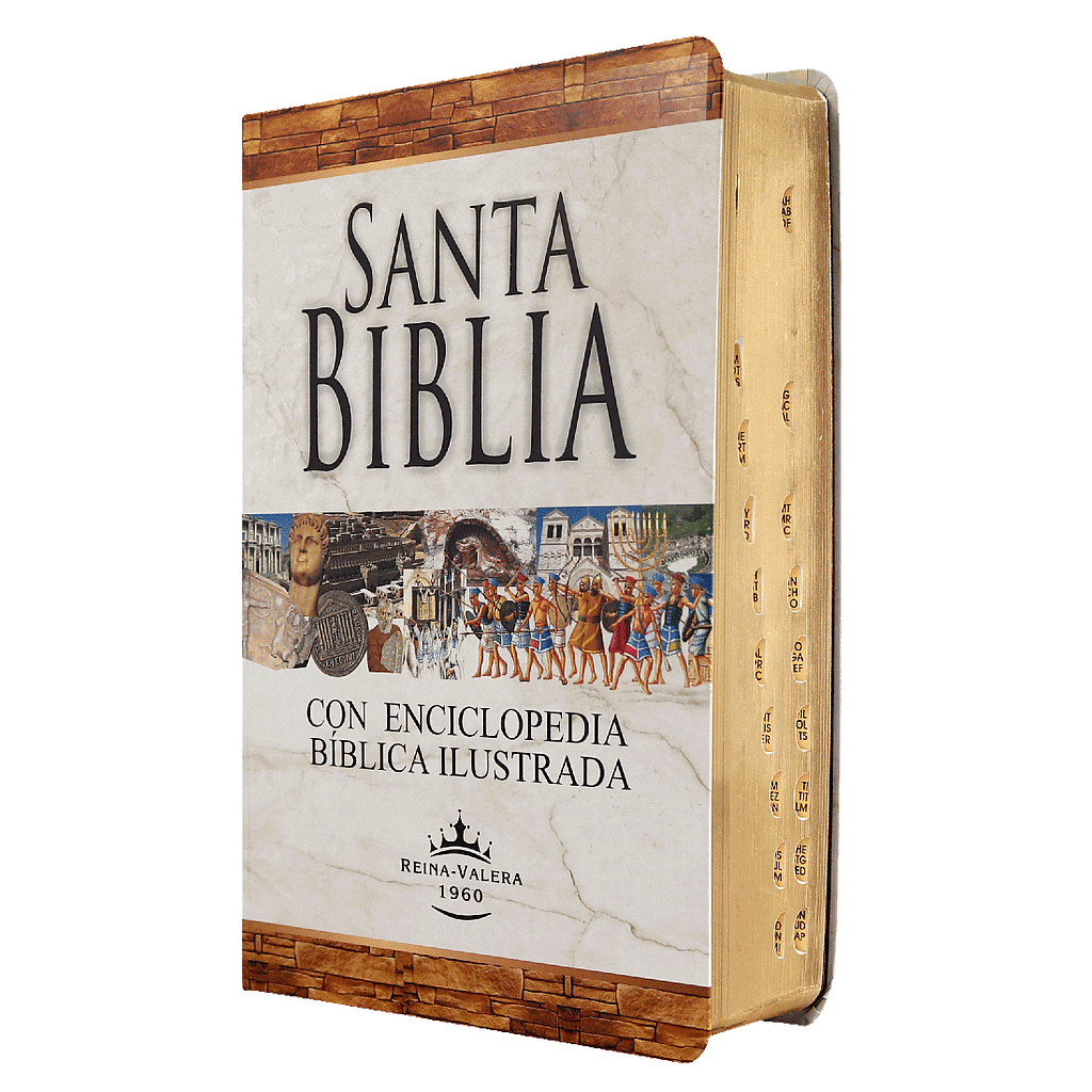 Biblia con Enciclopedia Reina Valera 1960 Mediana Letra Grande [RVR061cLGPJRTI]