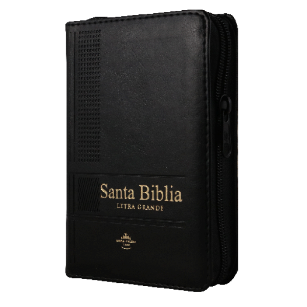 Biblia Reina Valera 1960 Bolsillo Letra Grande Imitación Piel Negro (RVR026cLSGiPJRZTI)