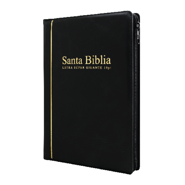 Biblia Reina Valera 1960 Grande Letra Super Gigante Piel Negro [RVR089cLSGiPJRZTI]