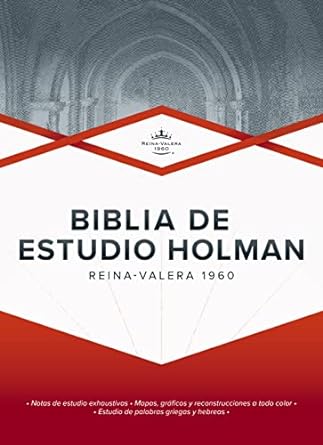 Biblia de Estudio Holman Reina Valera 1960 Tapa Dura
