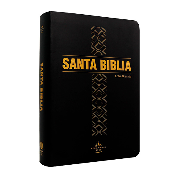 Biblia Reina Valera 1960 Mediana Letra Gigante Tapa Semiflexible Negro [RVR.61ecLGiPJR]