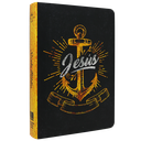 Biblia Reina Valera 1960 Mediana Letra Grande Tapa Semiflexible Negro Ancla [RVR.61cLGPJR]