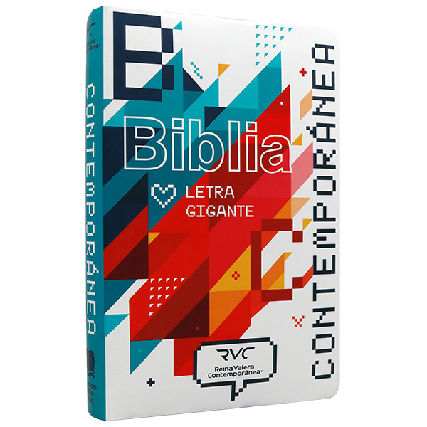 Biblia Reina Valera Contemporánea Mediana Letra Gigante Tapa Semiflexible Colores [RVC.61cLGiPJR]