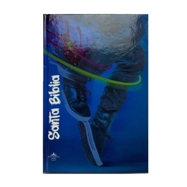 Biblia Fuente de Bendiciones Reina Valera 1960 Mediana Letra Mediana Tapa Dura Azul Jóvenes [RVR.63uecFBPJr] 