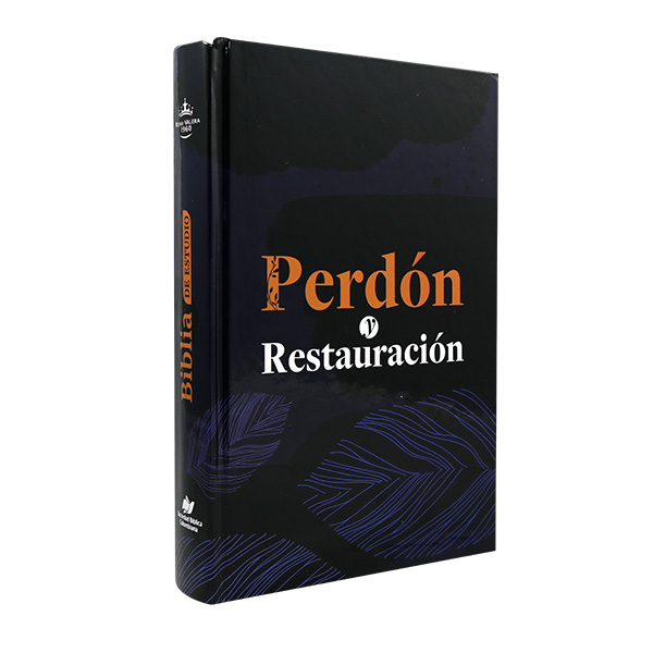 Biblia de Estudio Perdón y Restauración Reina Valera 1960 Mediana Letra Mediana Tapa Dura Negro [RVR063EELGPJR] 