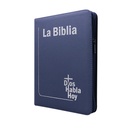 Biblia Dios Habla Hoy Grande Letra Gigante Imitación Piel Azul QR [DHH085DKZLGia] 
