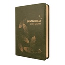 Biblia Reina Valera 1960 Grande Letra Gigante Imitación Piel Verde Oscuro hojas [RVR085cLGIPJR AZ] 