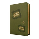 Biblia Reina Valera 1960 Mediana Letra Grande Imitación Piel Verde Claro [RVR065CLG CL] 