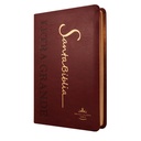 Biblia Reina Valera 1960 Mediana Letra Grande Imitación Piel Vino [RVR065cLG PE SP] 
