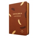 Biblia Reina Valera 1960 Mediana Letra Grande Imitación Piel Café [RVR065CLG WS] 