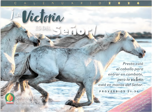 Calendario Paisajes 2026 La Victoria es del Señor