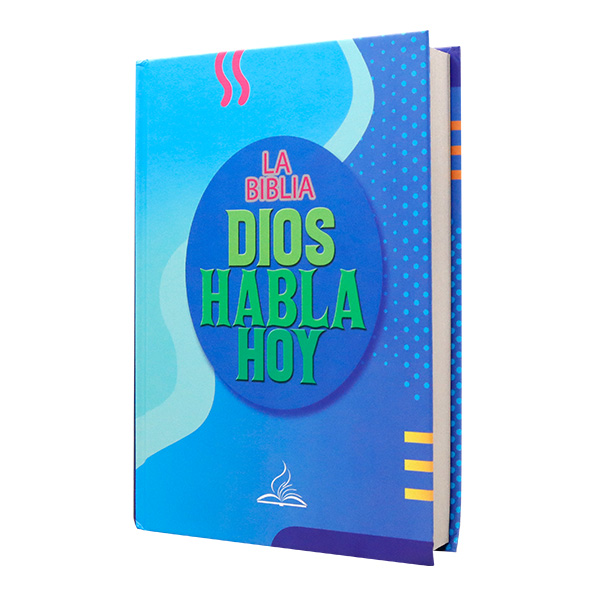 Biblia Dios Habla Hoy Chica Letra Mediana Tapa Dura Azul [DHH043:AZ] 