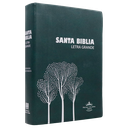 Biblia Reina Valera 1960 Mediana Letra Grande Vinil Árboles Verde [RVR062CLG PT] 