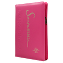 Biblia Reina Valera 1960 Mediana Letra Grande Imitación Piel Fucsia [RVR065cZLG PE] 
