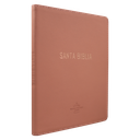 Biblia Reina Valera 1960 Grande Letra Mediana Piel Genuina Rosa [RVR.89cFBPJR] 