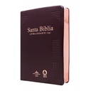 Biblia Reina Valera 1960 Mediana Letra Gigante 14 pts Vinil Vino RVR062cLGiPJR