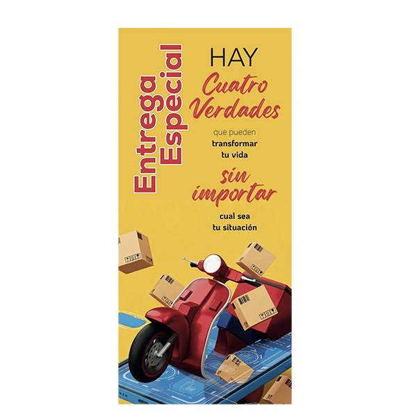 Paquete de Folletos Bíblico Entrega Especial Dios Habla Hoy - paquetería (100 Piezas) 
