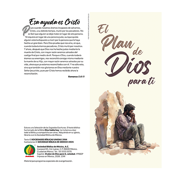 Paquete de Folletos El Plan de Dios Para Ti Dios Habla Hoy - Soledad (100 Piezas) 