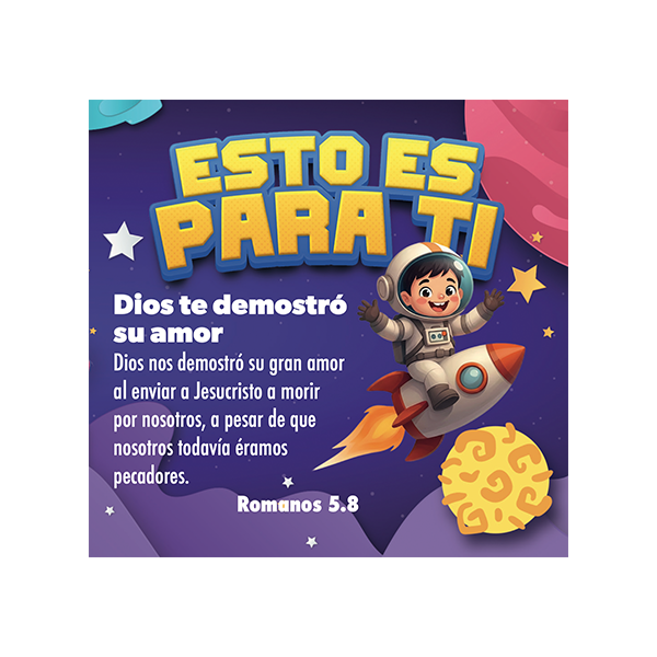Paquete de Folletos Esto es Para Ti Traducción Lenguaje Actual -  Espacio (100 Piezas) 