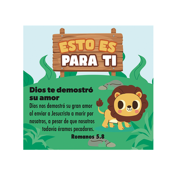 Paquete de Folletos Esto es Para Ti Traducción Lenguaje Actual - Creación (100 Piezas) 