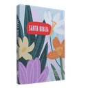 Biblia Reina Valera 1960 Chica Letra Chica Rústica Flores Colores RVR040e DF 