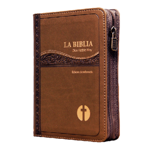 [9788941292821] Biblia Dios Habla Hoy Bolsillo Letra Chica Imitación Piel Café [DHH(VP)025DZ]