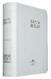 [9781576979242] Biblia Reina Valera 1960 Tamaño Bolsillo Letra Mediana Imitación Piel Blanco [RVR025c]