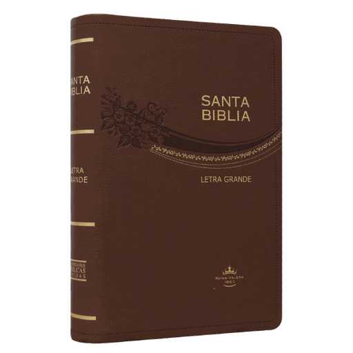 [9788941292890] Biblia Reina Valera 1960 Mediana Letra Grande Imitación Piel Café [RVR065CLG]