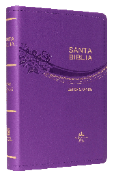 [9788941292944] Biblia Reina Valera 1960 Mediana Letra Grande Imitación Piel Púrpura [RVR065CLG]