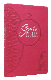 [7898521806460] Biblia Reina Valera 1960 Mediana Letra Grande Imitación Piel Fiusha [RVR065CLG]