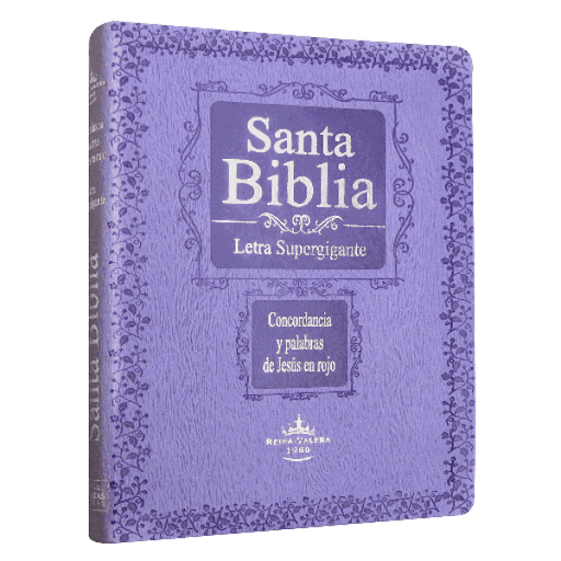 [7899938406540] Biblia Reina Valera 1960 Gigante Letra Supergigante Imitación Piel Lila [RVR096CLSGIPJRTI]