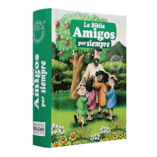 [9781598777253] Biblia Amigos por Siempre Traducción Lenguaje Actual Tapa Dura Verde Infantil [TLA23]