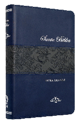 [9788941298441] Biblia Reina Valera 1909 Mediana Letra Grande Imitación Piel Azul [VR065LG]