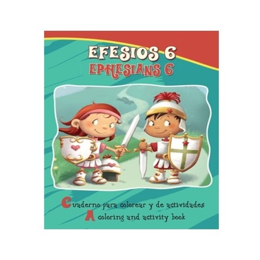 [9781623878016] Libro Efesios 6 - Bilingüe Cuaderno para colorear y de actividades